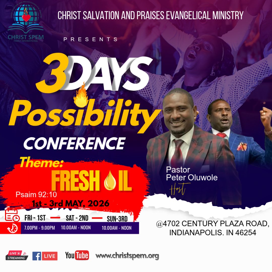 ANNUAL POSSIBILITY CONFERENCE