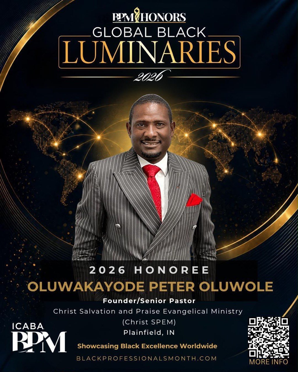 Celebrating Our Senior Pastor, Apostle Peter Oluwole